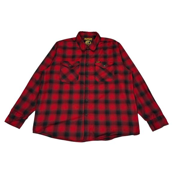 Dixxon Flannel Shirt Men's 2X Fireside Black Rifle Coffee Company Plaid Workwear - Picture 1 of 10